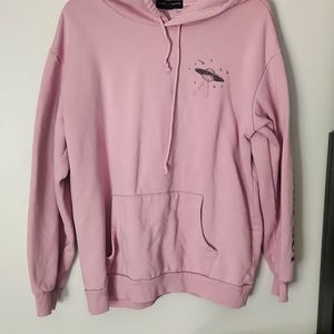 Pink Social Scene Hoodie